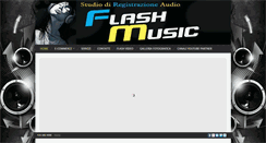 Desktop Screenshot of flashmusic.it