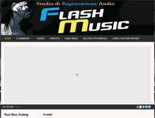 Tablet Screenshot of flashmusic.it